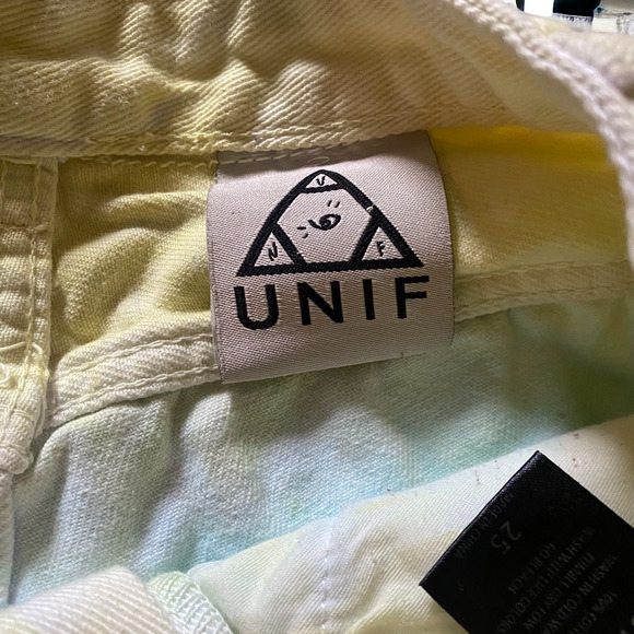 UNIF Rainbow Sherbet Gradient Cutoff Shorts - Picture 5 of 6